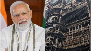 বেইলি রোড অগ্নিকাণ্ডে নরেন্দ্র মোদির শোক