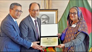 ব্রাউন ইউনিভার্সিটির বিশেষ সম্মাননা অর্জন প্রধানমন্ত্রীর