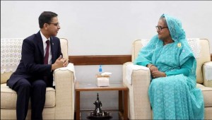 প্রধানমন্ত্রী-ভারতীয় হাইকমিশনারের সাক্ষাৎ