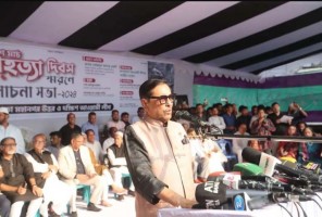 বিএনপিকে ওবায়দুল কাদেরের হুশিয়ারি