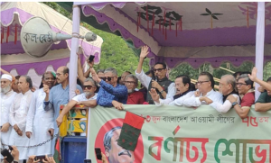 একটু ধাক্কা লাগলে আওয়ামী লীগ সরে যাওয়ার পাত্র নয়ঃওবায়দুল কাদের