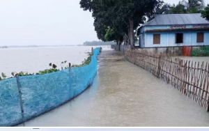 কমলগঞ্জে পানিবন্দী লক্ষাধিক মানুষ
