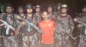 থানচিতে ব্যাংক ডাকাতি, কেএনএ সদস্য আটক