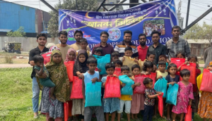 সুবিধাবঞ্চিত শিশুদের সঙ্গে ঈদ