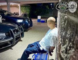 ক্যালিফোর্নিয়ায় চেজ ড্রামা — চোরাই SUV চালক চীনো পুলিশ গাড়িতে ধাক্কা মেরে পালাল