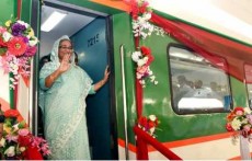 দেশের অত্যাধুনিক ট্রেন ‘সোনার বাংলা এক্সপ্রেস’ উদ্বোধন