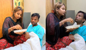 হিরো আলমের যত্নে রিয়া মনি, প্রকাশ করলেন তার শারীরিক অবস্থা