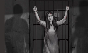 ওড়না কেড়ে নিয়ে হাত বেঁধে ঝুলিয়ে রাখতো
