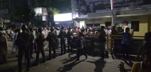 কাকরাইলে জাতীয় পার্টি-গণঅধিকার পরিষদ সং ঘ র্ষ, সেনা মোতায়েন