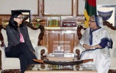 প্রধানমন্ত্রীর সঙ্গে নিশা দেশাইয়ের বৈঠক