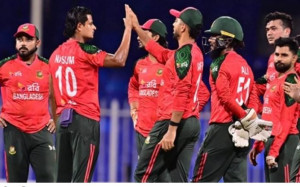 এক ম্যাচ বাকি থাকতেই সিরিজ নিশ্চিত করলো বাংলাদেশ