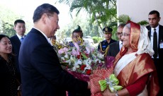 স্মৃতিসৌধে শ্রদ্ধা শেষে ঢাকা ছেড়েছেন জিনপিং