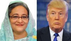 ট্রাম্পকে হাসিনার অভিনন্দন, বাংলাদেশ সফরের আমন্ত্রণ