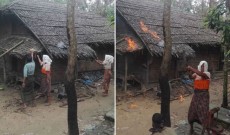 সাজানো লোক দিয়ে আগুন লাগিয়ে রোহিঙ্গাদের দায়ী করছে মিয়ানমার