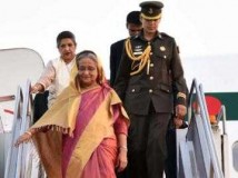 কম্বোডিয়া থেকে দেশে ফিরেছেন প্রধানমন্ত্রী