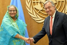 প্রধানমন্ত্রীকে জাতিসংঘ মহাসচিবের ফোন